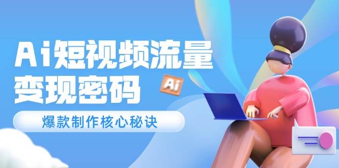 Ai短视频流量密码与爆款制作核心秘诀案例解析-无双副业