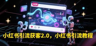 小红书引流获客与运营实战教程-无双副业