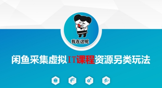 闲鱼采集虚拟IT课程资源变现玩法干货分享-无双副业