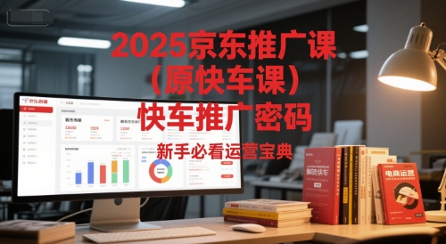 京东快车推广课程解锁运营密码新手必看宝典-无双副业