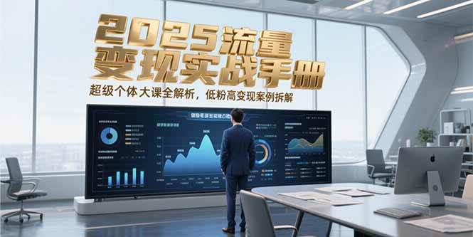 2025流量变现实战手册与超级个体大课解析-无双副业