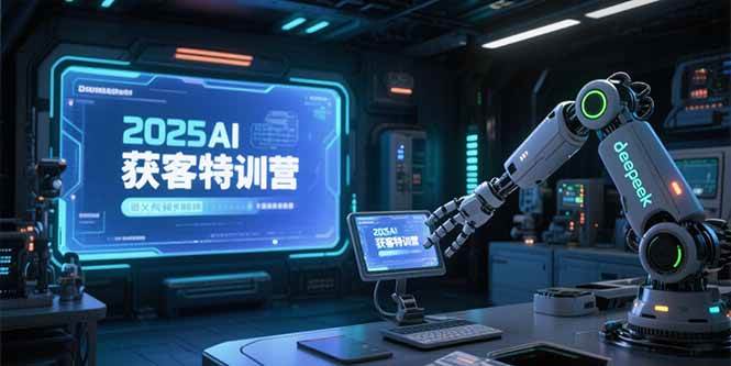 2025AI获客特训营：AI图文视频制作与deepseek工具教学-无双副业