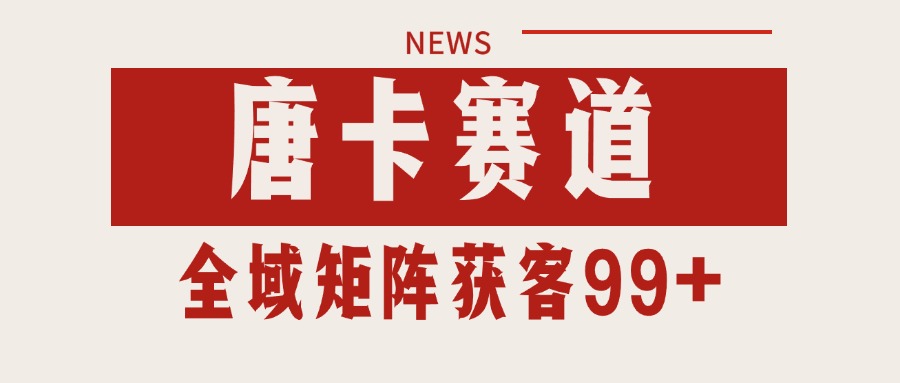 唐卡私域引流获客 自热矩阵SOP精准日引流99+-无双副业