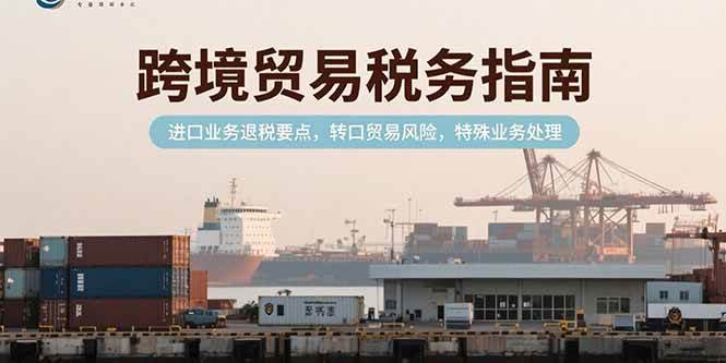 跨境贸易税务指南与进出口业务退税全流程解析-无双副业