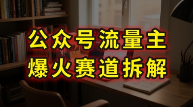 AI公众号流量主剧评领域赛道拆解与干货分享-无双副业