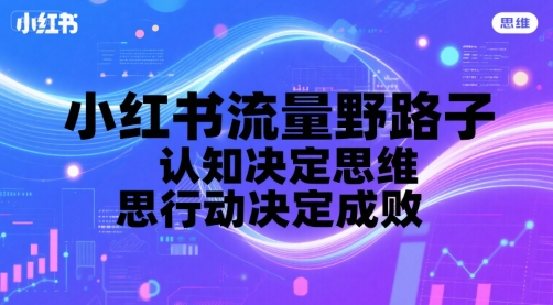 小红书流量机制与高效运营实战指南-无双副业