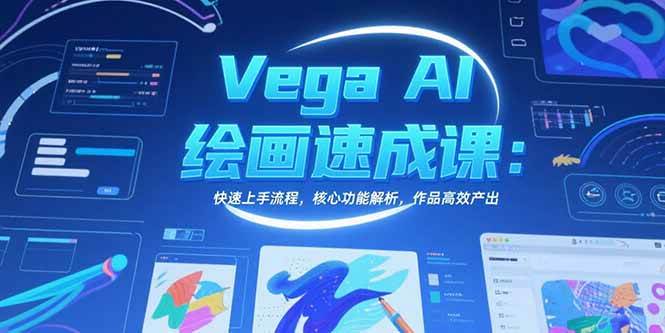 Vega AI绘画速成课：快速上手流程与核心功能解析-无双副业