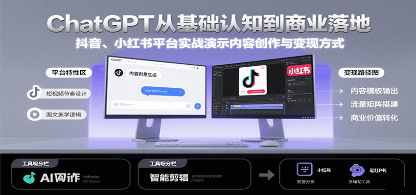 ChatGPT从基础认知到商业落地的内容创作与变现实战-无双副业