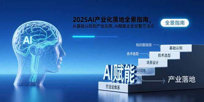 2025AI产业化落地全景指南：从基础认知到产业应用-无双副业