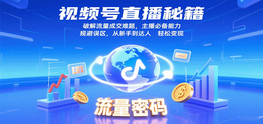视频号直播变现秘籍：从新手到达人的全流程指南-无双副业
