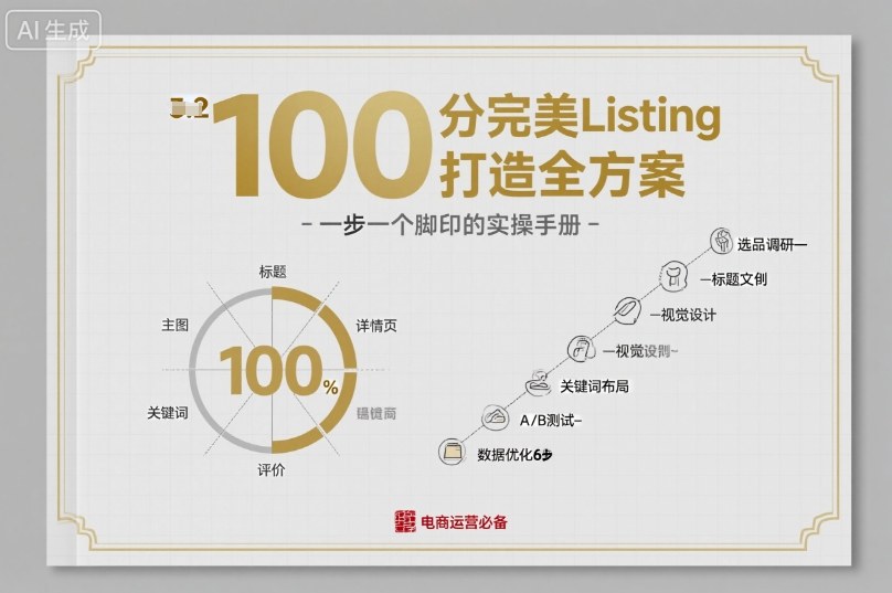 打造100分完美亚马逊Listing的全套方案-无双副业