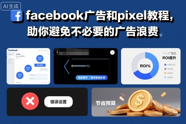 Facebook广告与Pixel使用教程避免广告浪费-无双副业